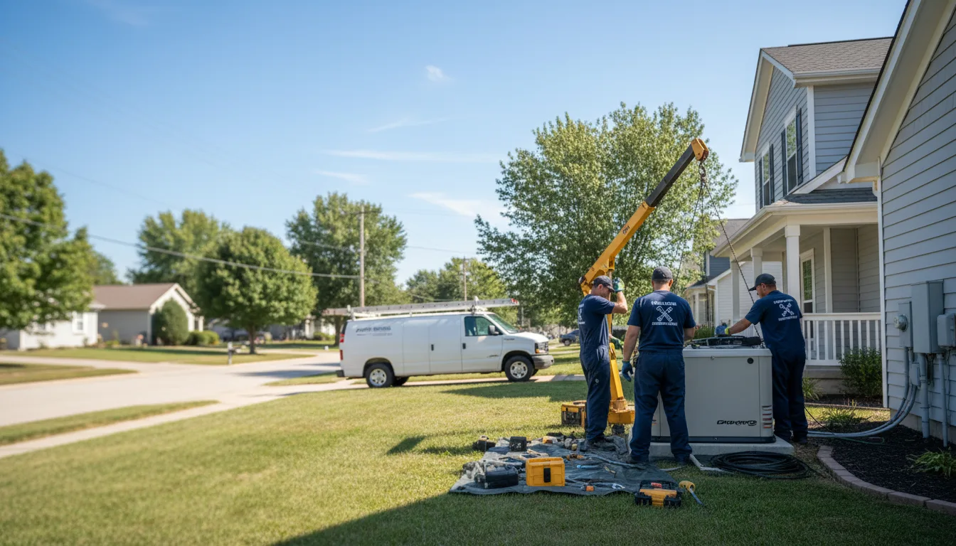 Generator Installation in Blue Hill, NE near me